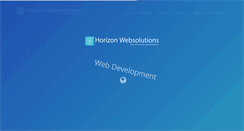 Desktop Screenshot of horizon-websolutions.com